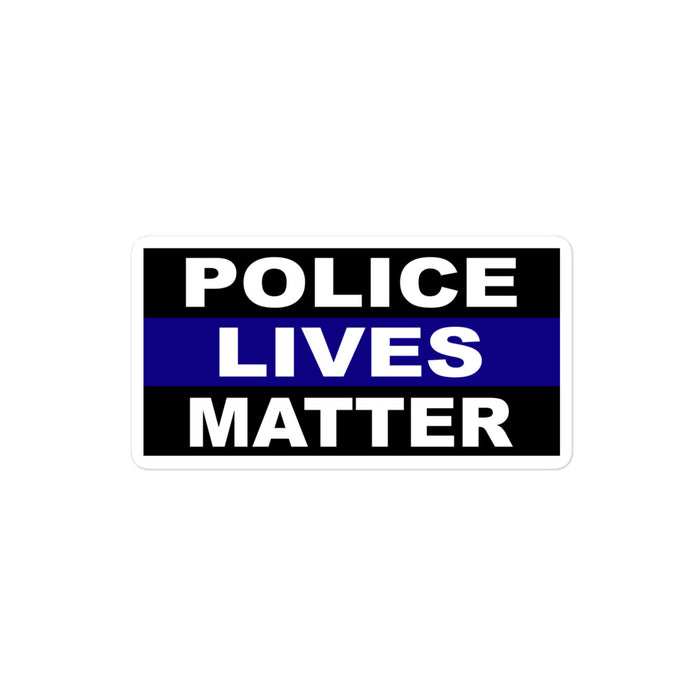 Police Lives Matter - Thin Blue Line Sticker - WH1