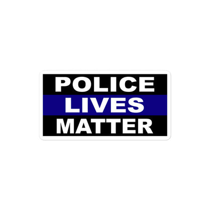 Police Lives Matter - Thin Blue Line Sticker - WH1
