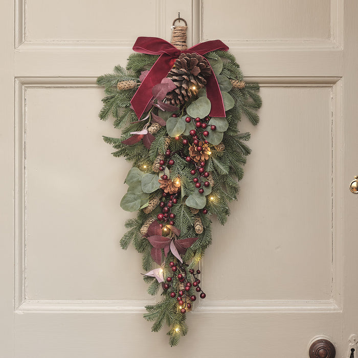 Pre Lit Christmas Joy Bough
