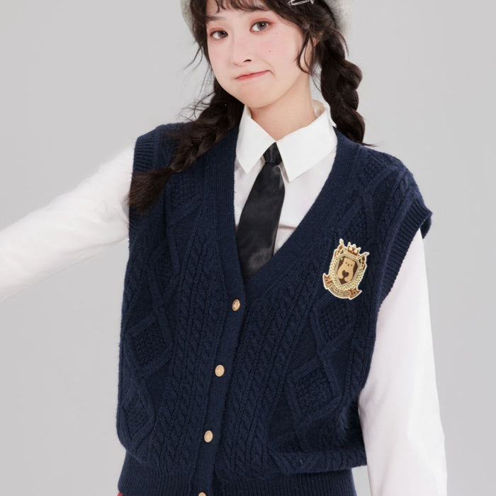 Preppy Knit Vest