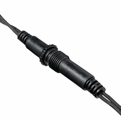 Pro Connect 40m 400 Blue & White Connectable String Lights Black Cable