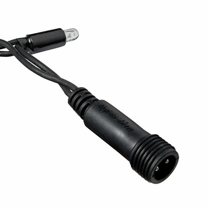 Pro Connect 40m 400 Blue & White Connectable String Lights Black Cable