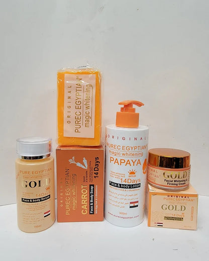 Pure Egyptian Magic Whitening Papaya Lotion Set PURE EGYPTIAN MAGIC