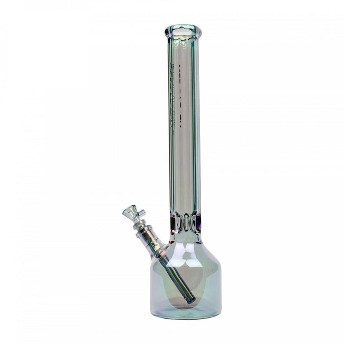 18 Inch Hex Canteen Bong: Red Eye Tek, Hexagonal Tube, Durable Glass, Unique Design, Large Hits