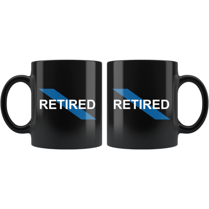 Retired - Thin Blue Line Mug