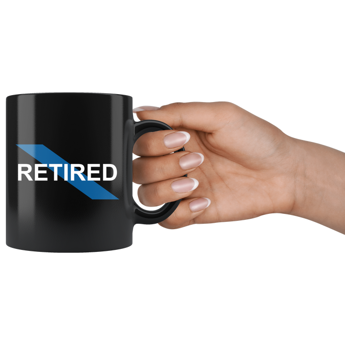Retired - Thin Blue Line Mug