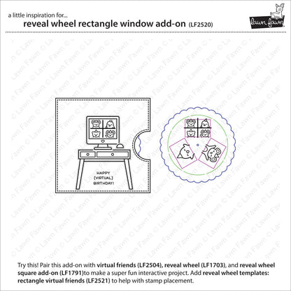 reveal wheel rectangle window add-on