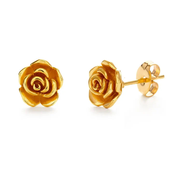 Rose Stud Earrings