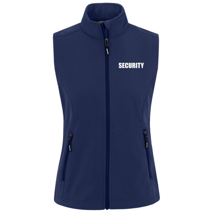 Security Jacket - Womens - CE701W Core 365 Womens Cruise Two-Layer Fleece Bonded Soft Shell Vest