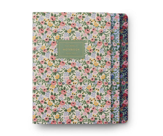 Set of 3 Rosa Notebooks