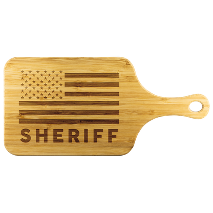 Sheriff - Cutting Board with Handle - KA