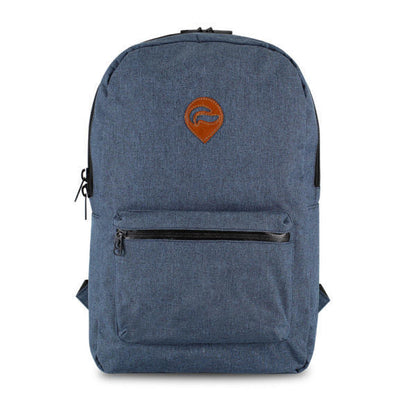 Skunk Element Odor-Proof Backpack: Activated carbon lining, multiple compartments, water-resistant, rugged construction, adjustable straps, ergonomic design.