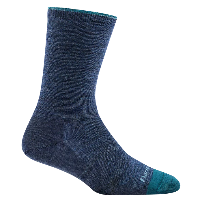 Denim Darn Tough Solid Basic crew lightweight lifestyle sock.