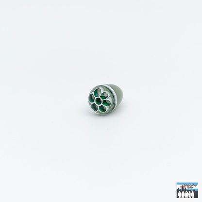 Puffco Peak Pro Flower Honeycomb Plug: Steve H Glass, Artistically Designed, Unique Look, Perfect Fit, Premium Glass Material, Durable, Heat-Resistant, Functional Enhancement, Improves Airflow, Retains Concentrates, Handcrafted Artwork.