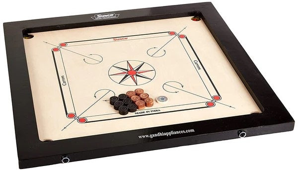 Surco Prime Carrom Board with Coins, Striker & Powder, 16mm Store Pickup Only