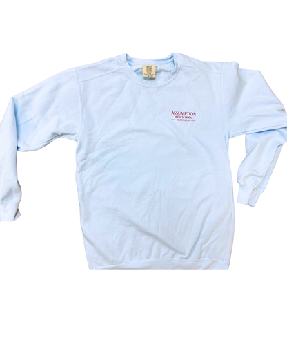Sweatshirt - Light Blue - Rosie Wolfram '27 Design