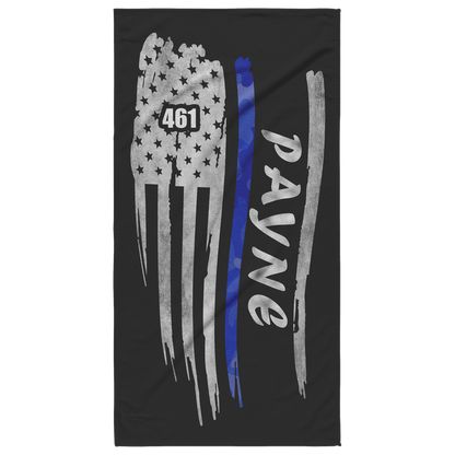 Thin Blue Line Beach Towel - AP1