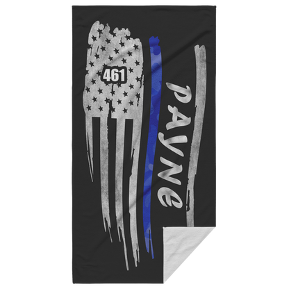 Thin Blue Line Beach Towel - AP1