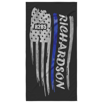 Thin Blue Line Beach Towel - CR1