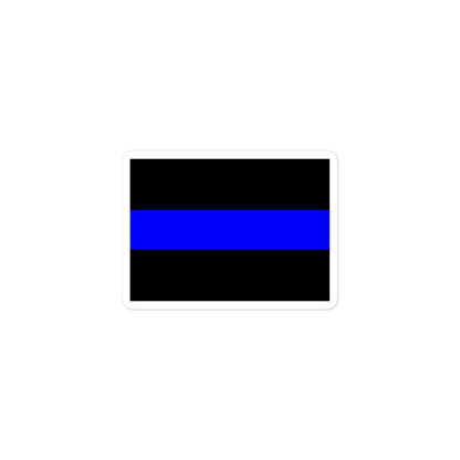 Thin Blue Line Decal - Car or Laptop Sticker - SC1