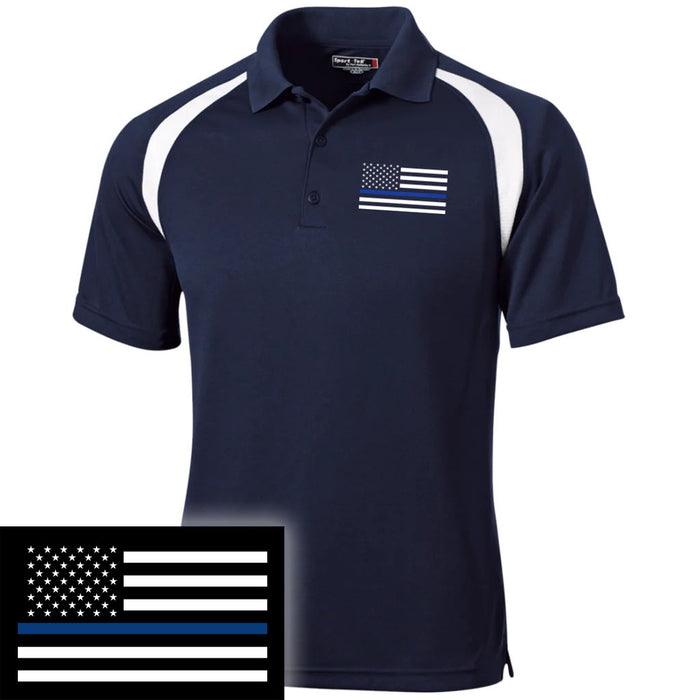 Thin Blue Line Golf Shirt (Polo)
