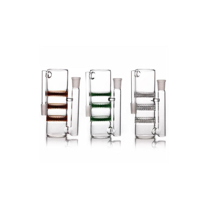 Triple Honeycomb 14mm Adapter: Efficient Filtration, Honeycomb Percs, 14mm Joints, Borosilicate Glass, Smooth Hits