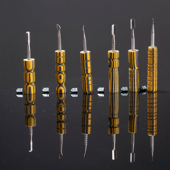Handcrafted Wood Dabbers: Valhalla, Assorted Colors, Lightweight, Ergonomic, Durable, Eco-friendly