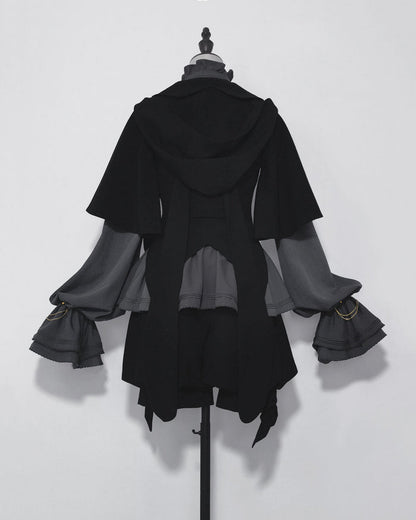 Vintage Dark Bunny Ears Coat