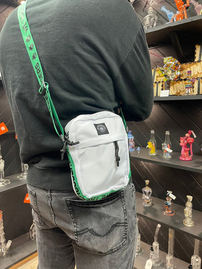 We Tree Huggers Cross-Body Bag: Odor-Proof Storage, Stylish Bag, Adjustable Strap, Discreet Carry, Durable Material