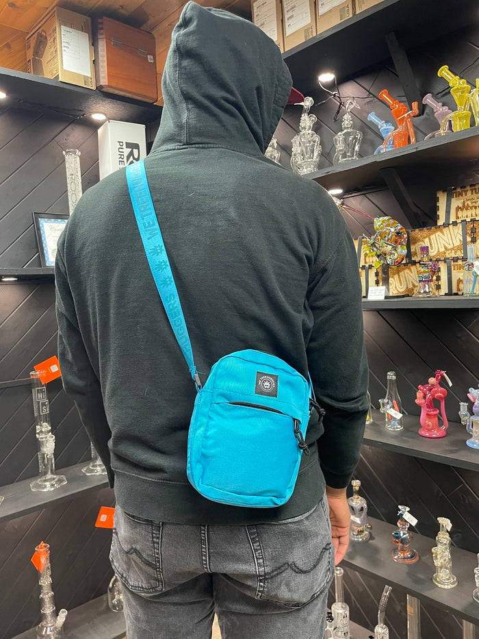 Odor-Proof Cross-Body Bag: We Tree Huggers, Discreet Storage, Adjustable Strap, Stylish Design, Durable Bag