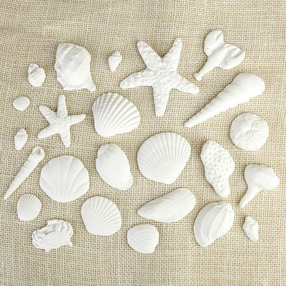 These fun edible fondant White Sea Shells are perfect additions for any “Under the Sea” themed cakes.