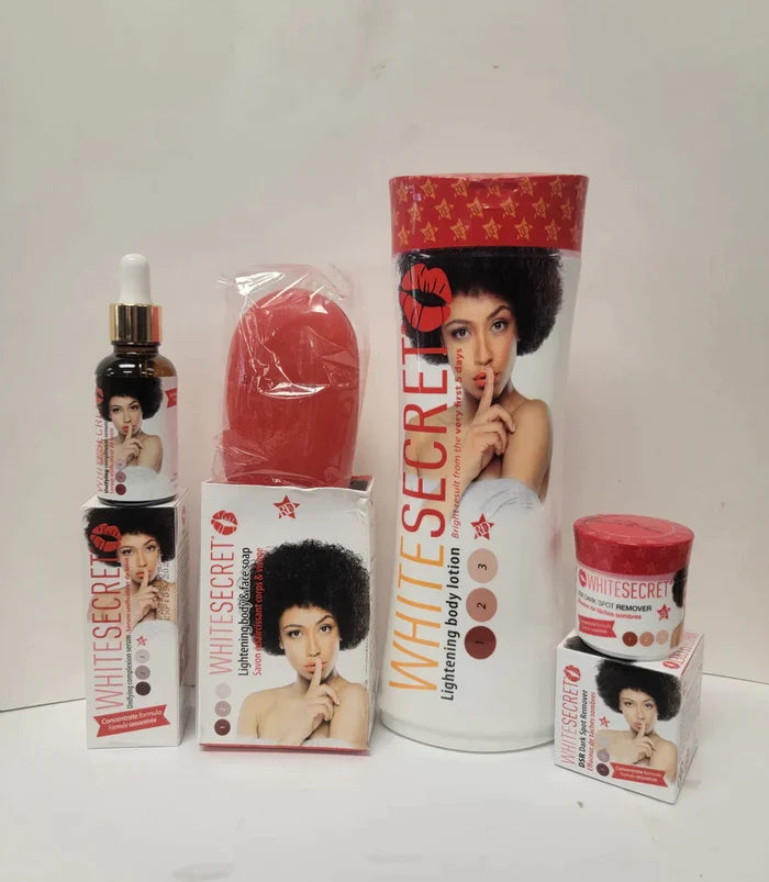 WHITE SECRET LIGHTENING BODY LOTION (7 PACK) white secret