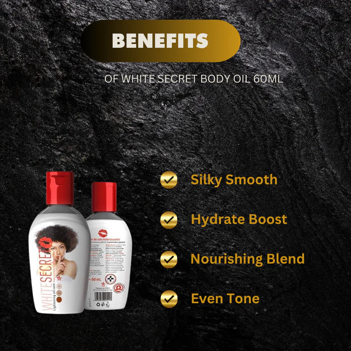 White secret lightening body lotion & oil 500ML