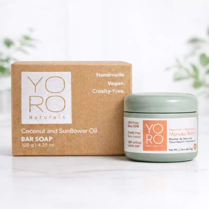 YoRo Naturals Nourish + Hydrate Everyday Routine: 2 Steps
